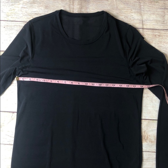 lululemon athletica Black Sheer Long Sleeve Tee - Picture 4 of 6